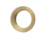 Burlington Reeded Outer Roses for Escutcheons Satin Brass