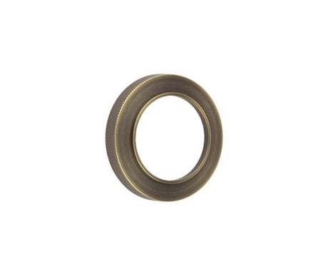 Burlington Knurled Outer Rose for Burlington Escutcheon Antique Brass