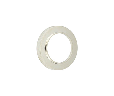 Burlington Knurled Outer Rose for Burlington Escutcheon Polished Nickel