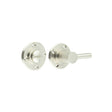 Burlington Easy Turn & Release No Rose Satin Nickel