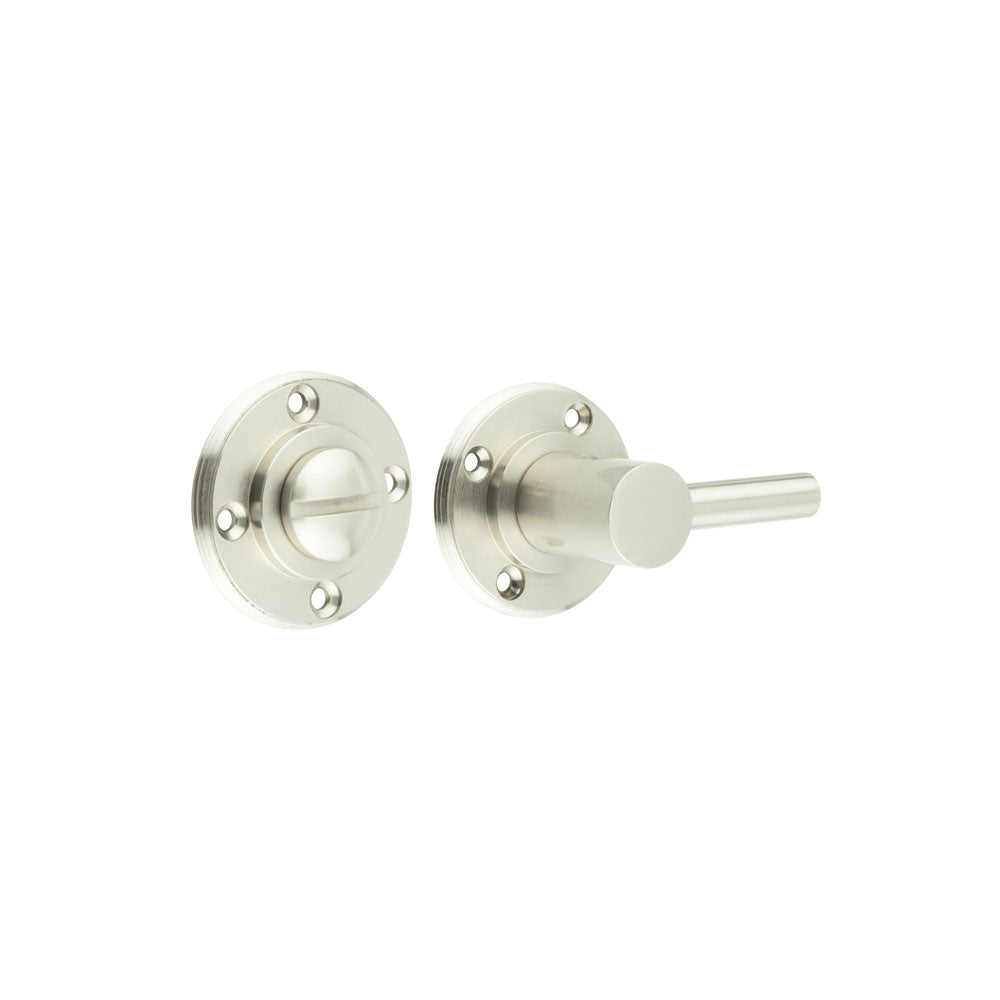 Burlington Easy Turn & Release No Rose Satin Nickel
