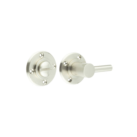 Burlington Easy Turn & Release No Rose Satin Nickel