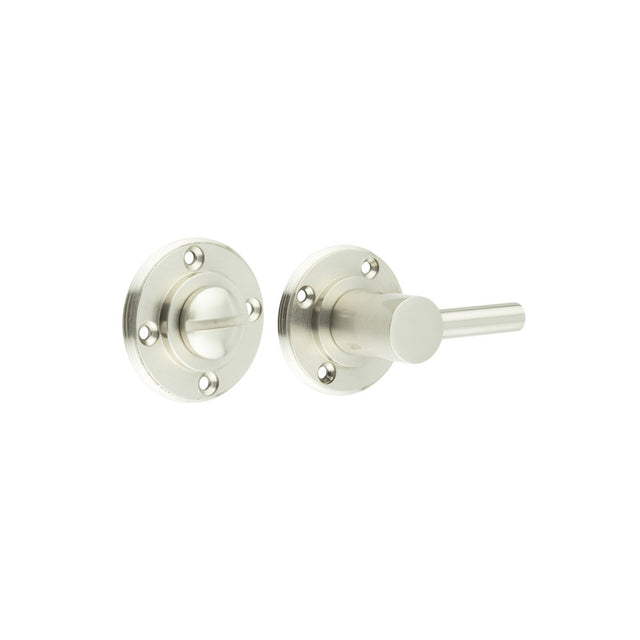 Burlington Easy Turn & Release No Rose Satin Nickel