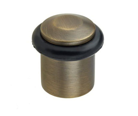 Burlington Chamfered Door Stops Antique Brass