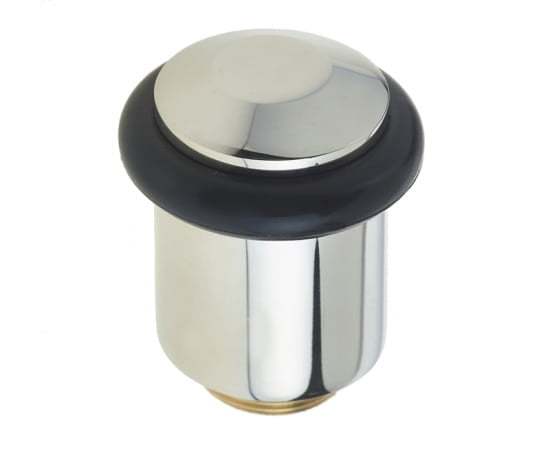 Burlington Chamfered Door Stops Polished Nickel