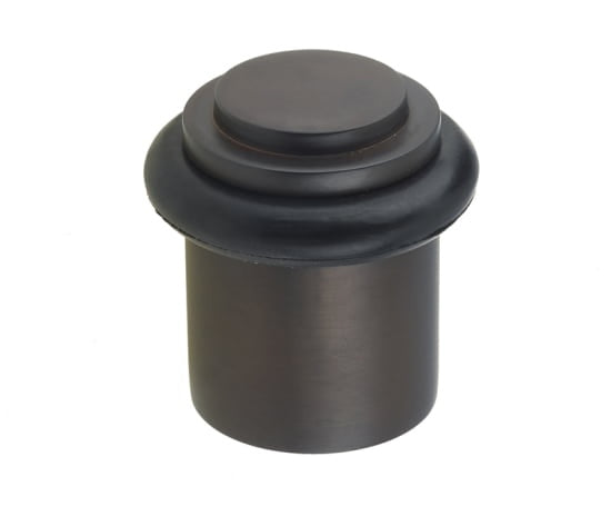 Burlington Stepped Door Stops Dark Bronze