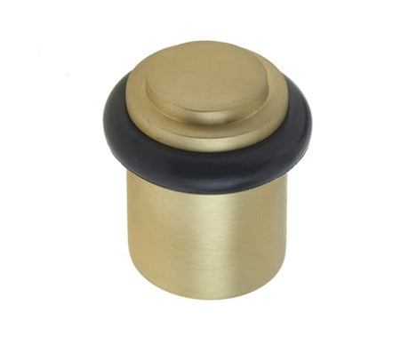 Burlington Stepped Door Stops Satin Brass