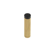 Burlington Knurled Wall Mounted Doorstops No Rose Satin Brass