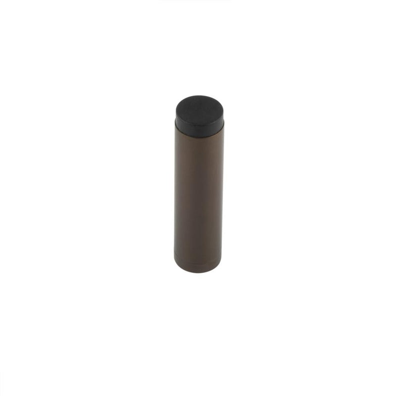 Burlington Plain Wall Mounted Door Stops No Rose Dark Bronze