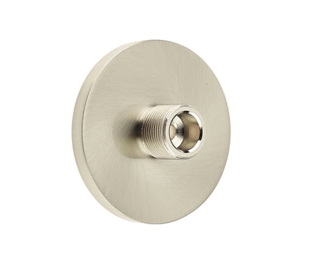 Burlington Plain Bases to Suit Wall Mounted Doorstops Satin Nickel