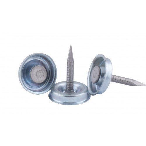 Button Parts - Serrated Nail Back Buttons