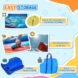 Outsunny Kids Bounce Castle Inflatable House with Trampoline Pool Climbing Wall with Inflator Carrybag, 2.8 x 1.7 x 1.55m