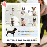PawHut Pet Stroller, Foldable Dog Cat Stroller with Detachable Carrier, Wheels, Storage Basket, Secure Leash