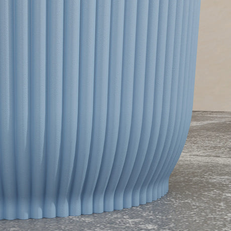 Outsunny Set of Two 22cm Planters - Blue
