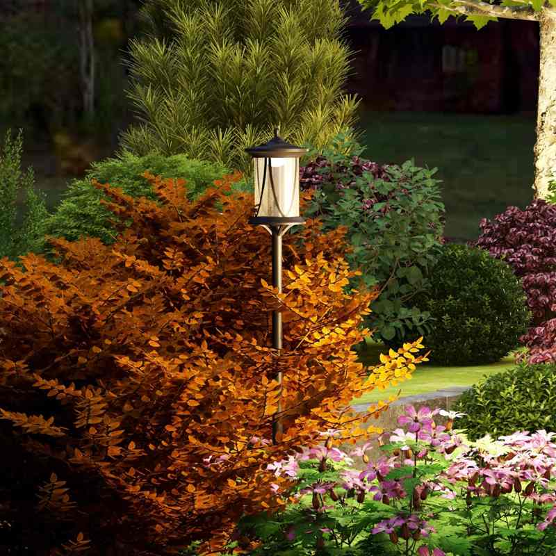 Outsunny Solar Lamp Post Light, 1.3 M LED Outdoor Street Light, Waterproof IP44 for Patio, Garden, Pathway, Cool White