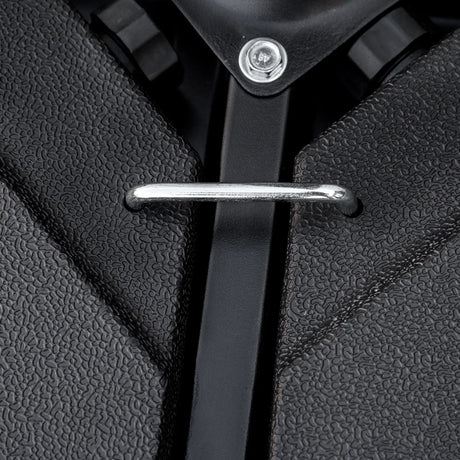 Outsunny Four-Piece Plastic Cantilever Parasol Base - Black