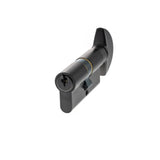 AGB Euro Profile 5 Pin Cylinder Key to Turn 30-30mm (60mm) - Matt Black - Each