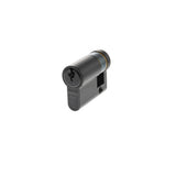 AGB Euro Profile 5 Pin Single Cylinder 30-10mm (40mm) - Matt Black - Each