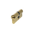 AGB Euro Profile 15 Pin Double Cylinder 35-35mm (70mm) - Satin Brass - Each