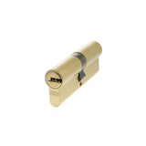 AGB Euro Profile 15 Pin Double Cylinder 40-40mm (80mm) - Satin Brass - Each