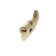 AGB Euro Profile 15 Pin Cylinder Key to Turn 35-35mm (70mm) - Satin Brass - Each