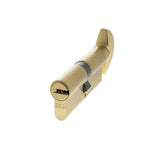 AGB Euro Profile 15 Pin Cylinder Key to Turn 40-40mm (80mm) - Satin Brass - Each