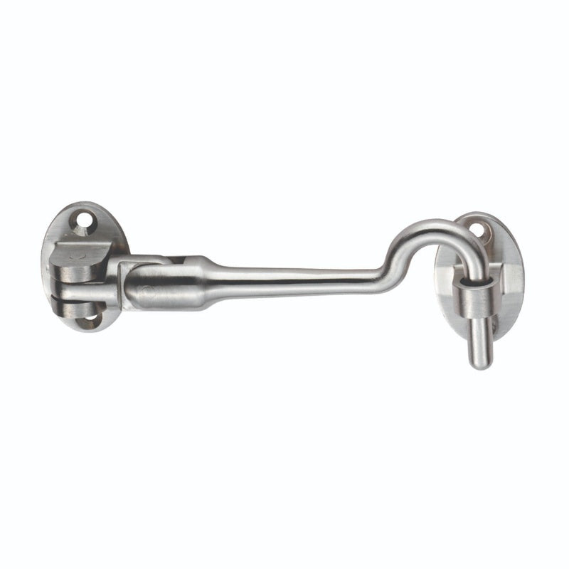 100MM CABIN HOOK SILENT PATTERN _x005F
 - SATIN STAINLESS STEEL - EACH