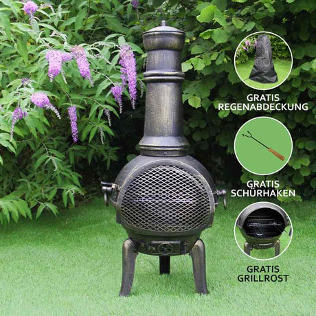 Cast Iron Chiminea