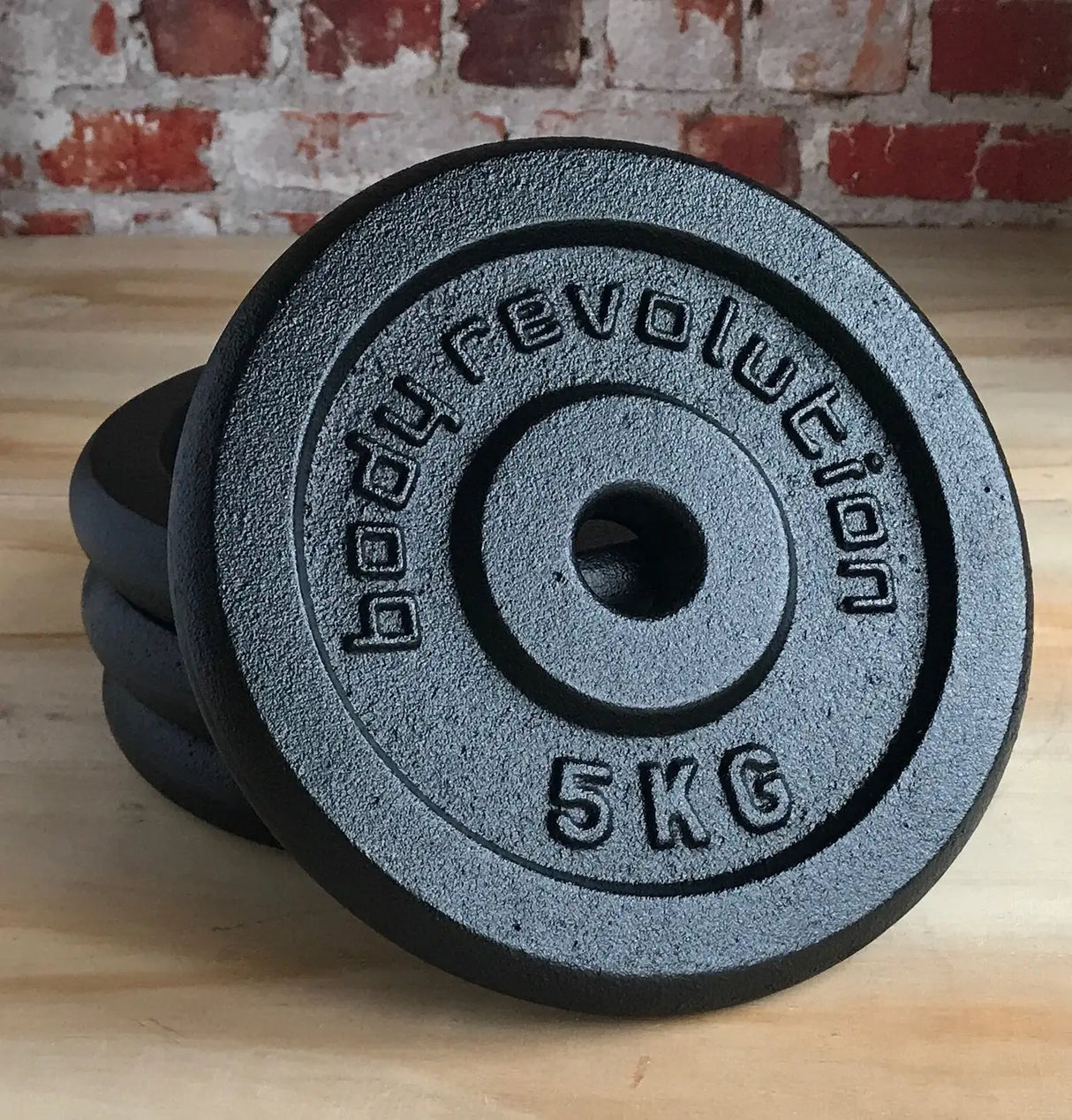 Cast Iron Weight Plates 2 x 5kg