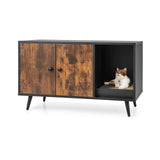 Modern Hidden Cat Litter Box Furniture for Indoor Cats