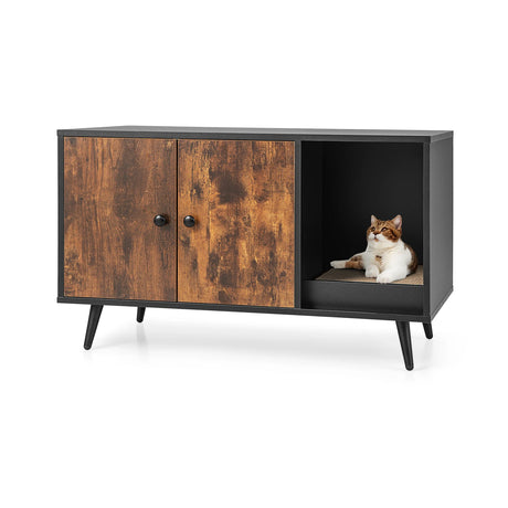 Modern Hidden Cat Litter Box Furniture for Indoor Cats