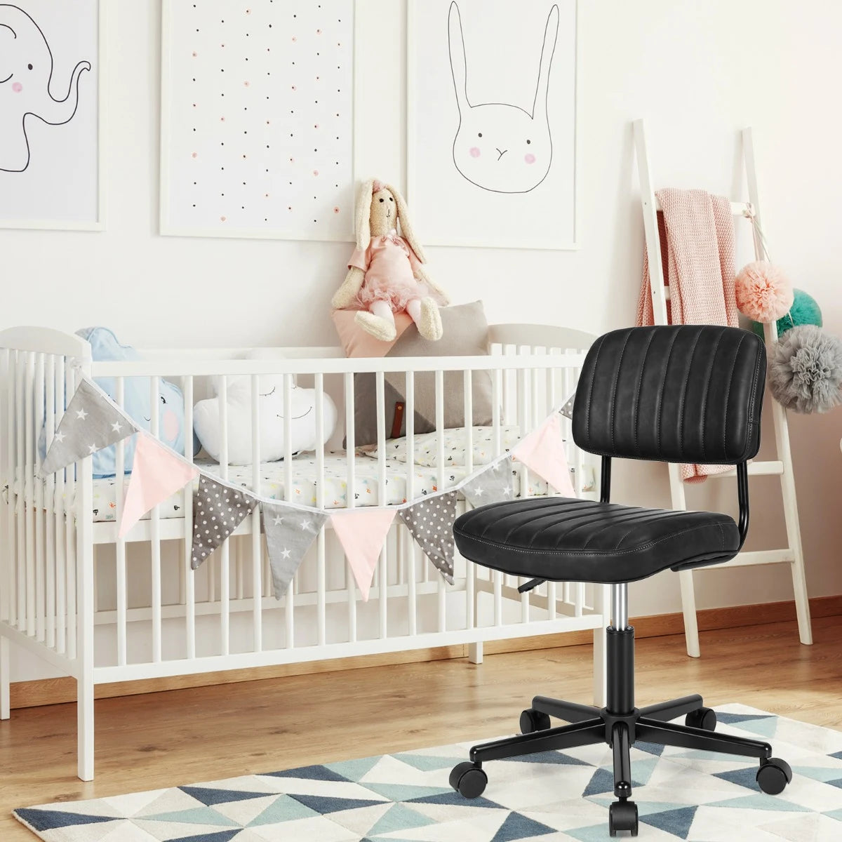 Leisure Chair with Retro Design for Office