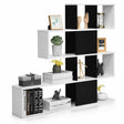 5-Tier Ladder Style Bookshelf for Books & Collections