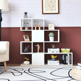 5-Tier Ladder Style Bookshelf for Books & Collections