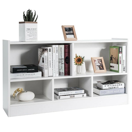 Bookcase & Toy Storage with 5 Compartments for Kids
