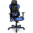 Ergonomic Gaming Chair with Tilting Function-Blue