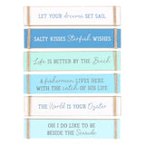 Pack of 6 Nautical Block Signs