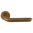 CLOUD LEVER ON CONCEALED FIXED ROUND ROSE BGO (ANTIQUE BRASS) - ANTIQUE BRASS - PAIR