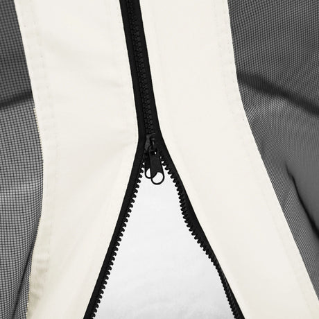 Outsunny 302 x 207cm Universal Replacement Mesh Sidewall Netting for Gazebos and Canopy Tents, (Sidewall Only) White