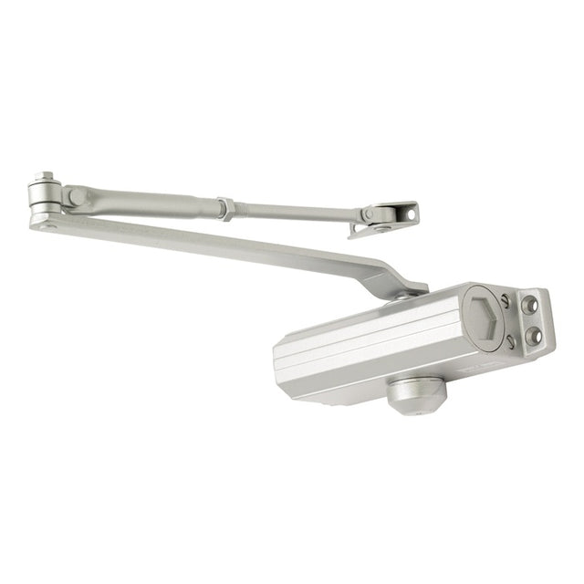 OVERHEAD DOOR CLOSER (FIXED SIZE 3) - SILVER - EACH