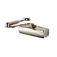 OVERHEAD DOOR CLOSER EN3 FIXED POWER C/W FIG 6 BRACKET MATCH COVER AND ARMSET EN1154 - SATIN NICKEL - EACH