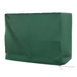 Outsunny 3-Seat Outdoor Garden Swing Chair Protective Cover Water UV Resistant, 240L x 133Wcm, Green