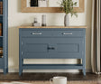 Signature Blue Small Sideboard / Hall Console Table