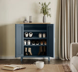 Signature Blue Shoe Storage Cupboard