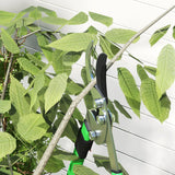 Outsunny 2 Pcs Garden Shears Set, Tree Lopper, Hedge Shears with Telescopic Extendable Handles, Garden Shears for Hedges, Shrubs and Bushes, Lightweight Shrub Care Kit for Cutting, Trimming