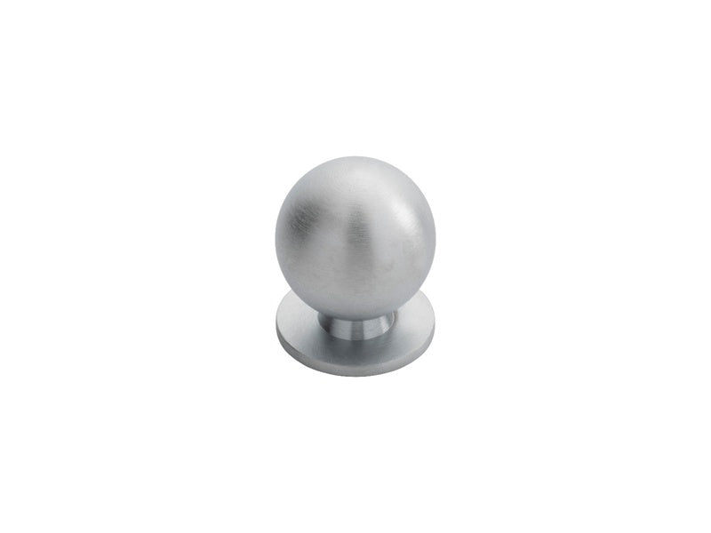 FTD BALL KNOB 30MM - SATIN CHROME - 30 ( 30 ) - EACH