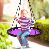 Adjustable crow&#39;s nest round swing