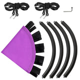 Adjustable crow&#39;s nest round swing