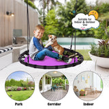Adjustable crow&#39;s nest round swing