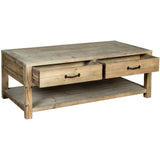 Coffee Table With 4 Drawers